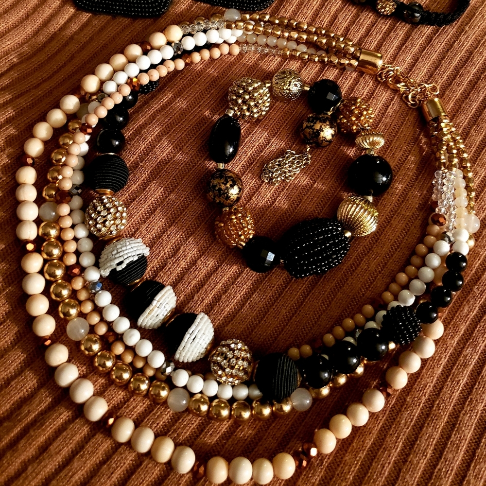 Sassy Jones Seed Bead NECKLACE ONLY